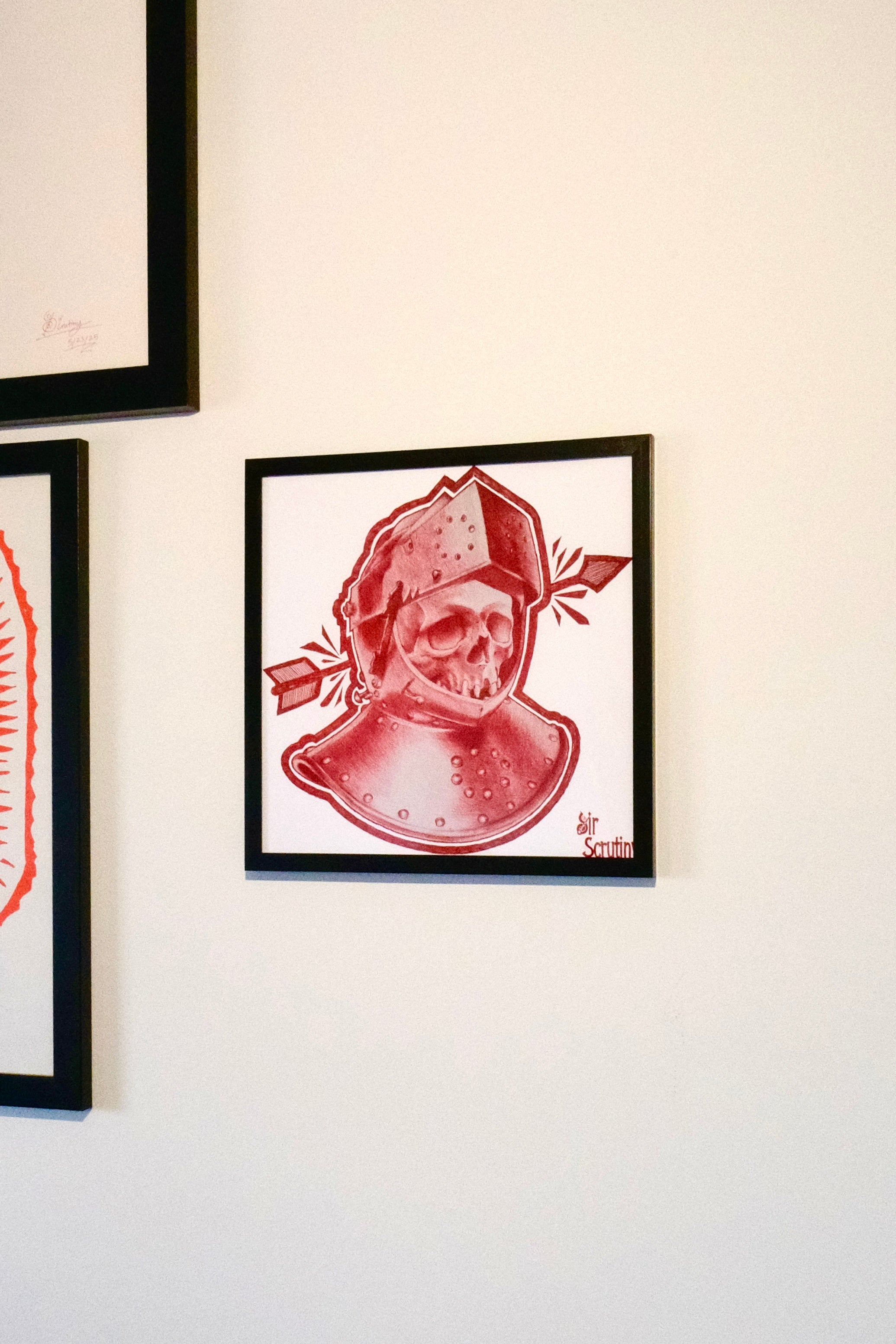 Gallery Quality Print "Skull Knight V.1"