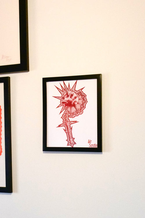 Gallery Quality Print "Flail"