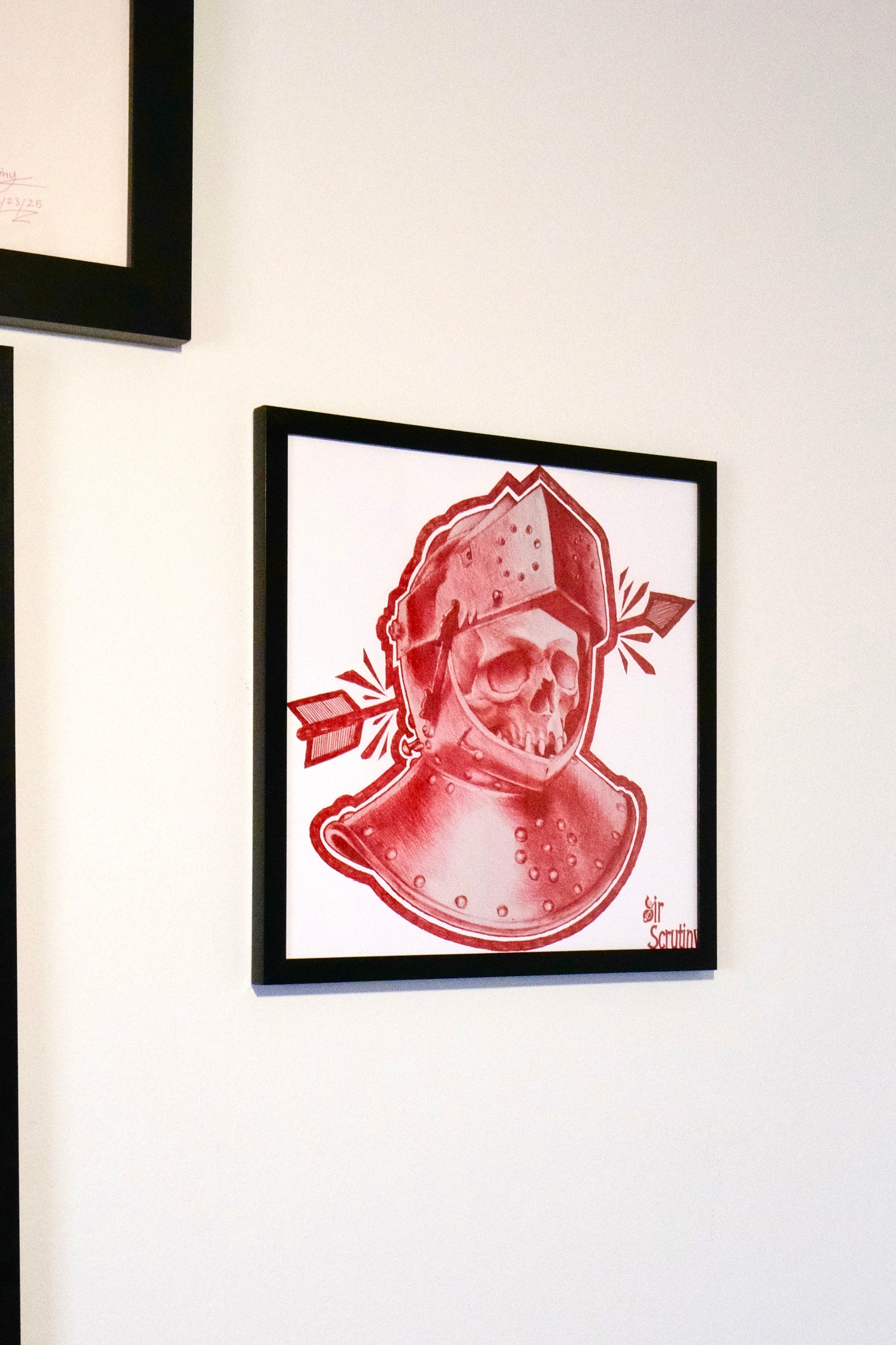 Gallery Quality Print "Skull Knight V.1"