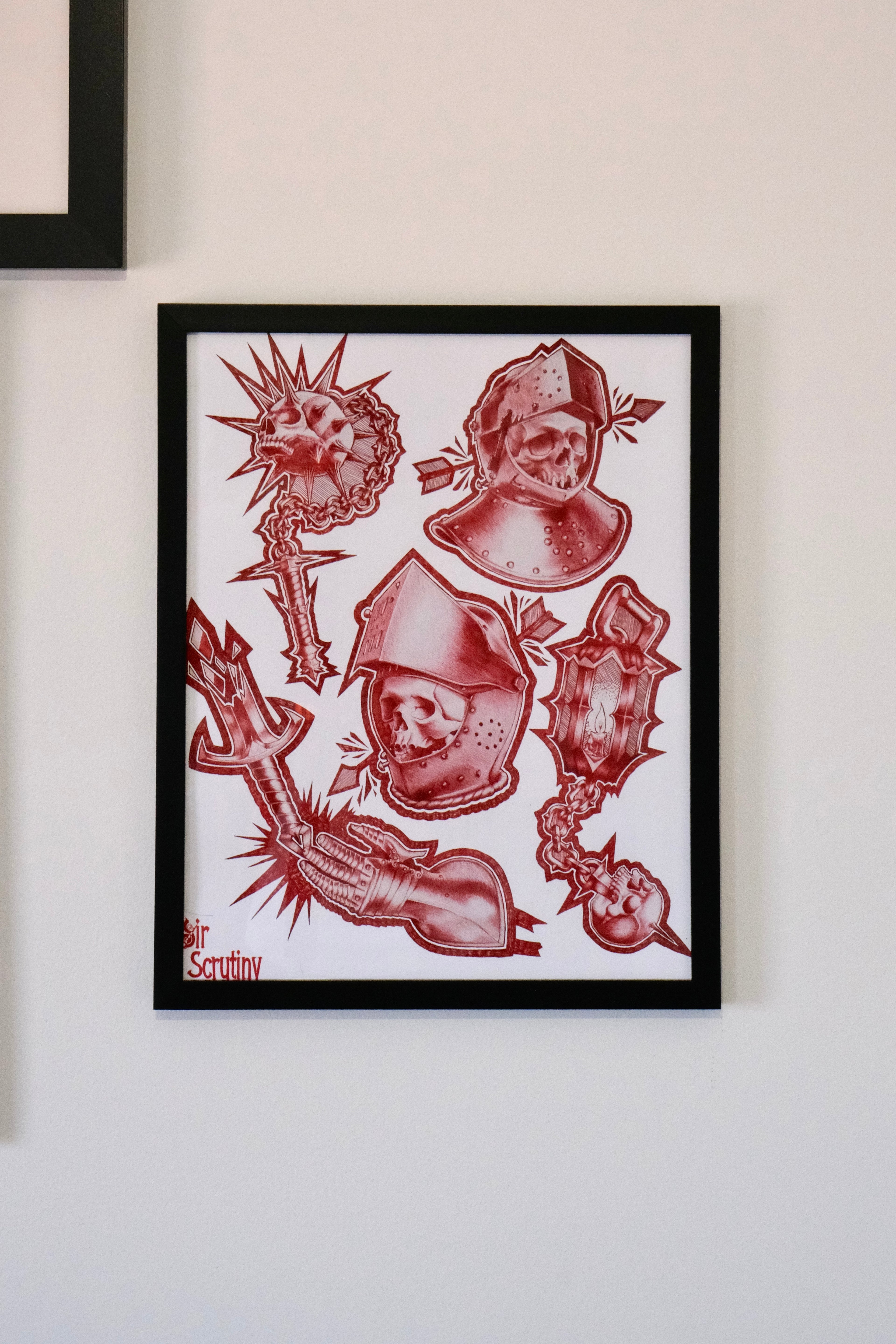 Gallery Quality Print "Dark Fantasy Flash Sheet"