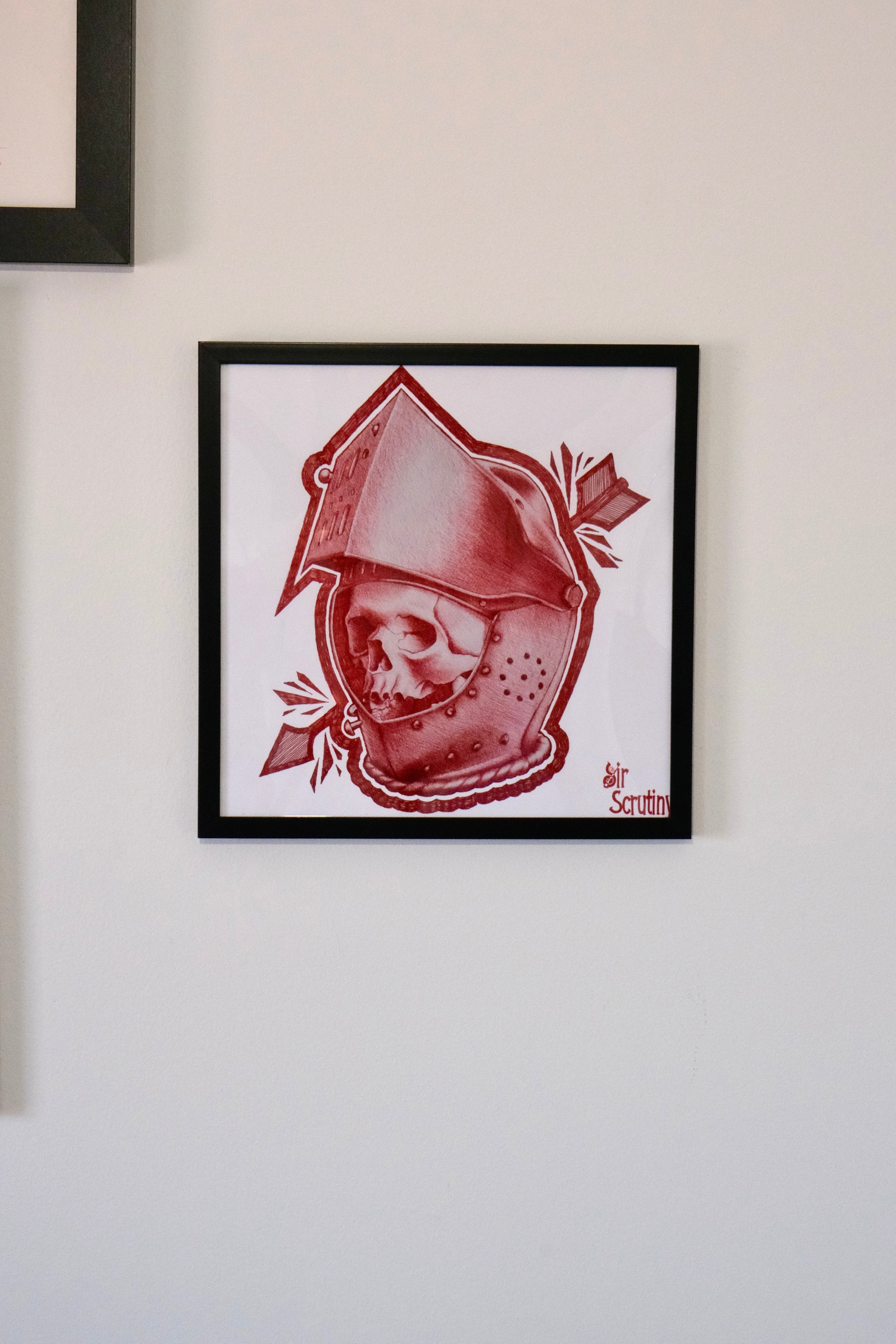 Gallery Quality Print "Skull Knight V.2"