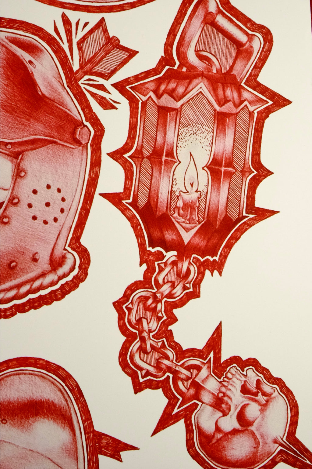 Gallery Quality Print "Dark Fantasy Flash Sheet"