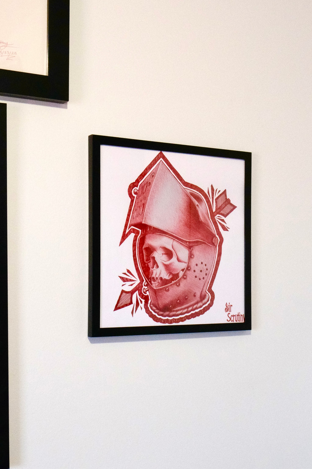 Gallery Quality Print "Skull Knight V.2"