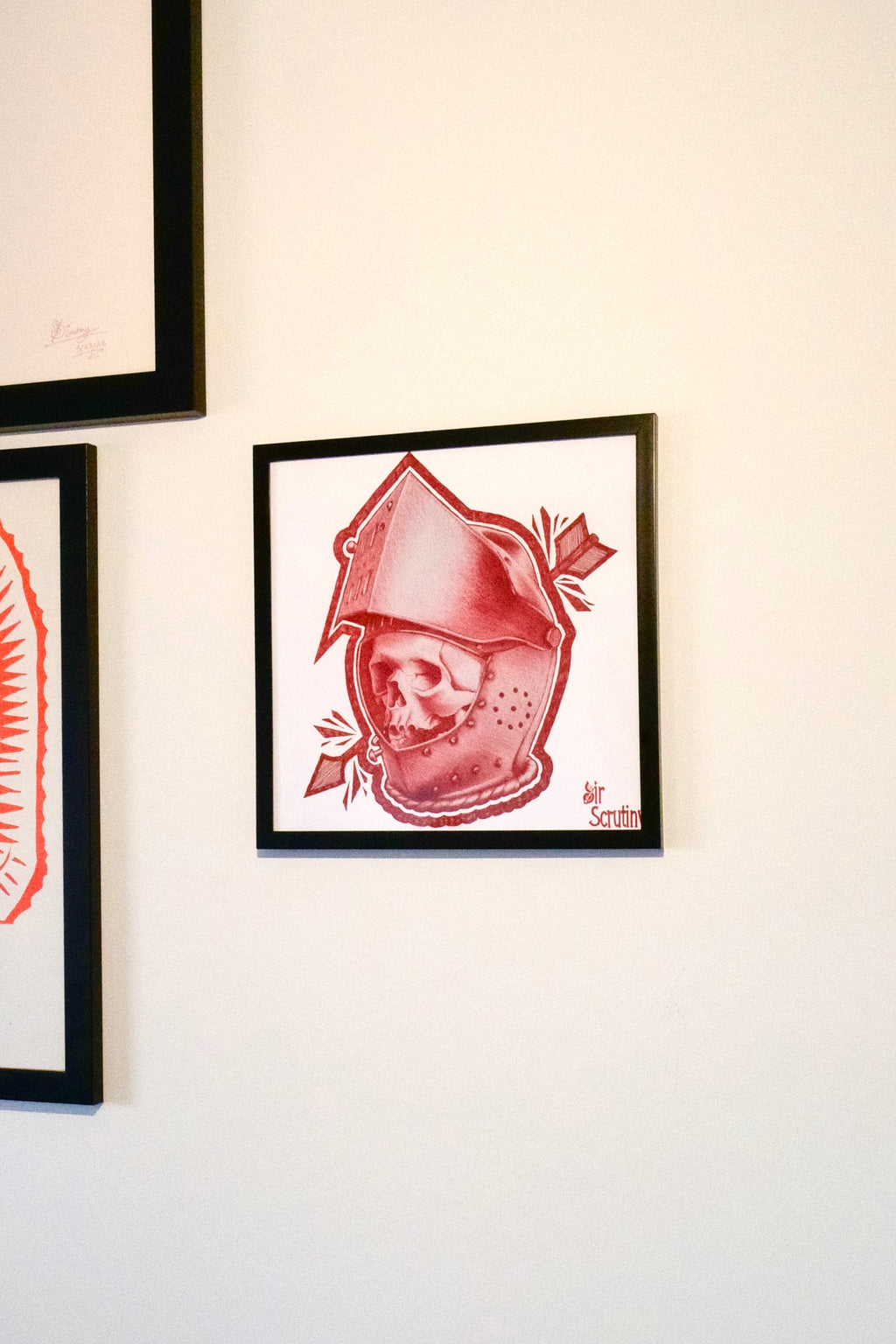 Gallery Quality Print "Skull Knight V.2"