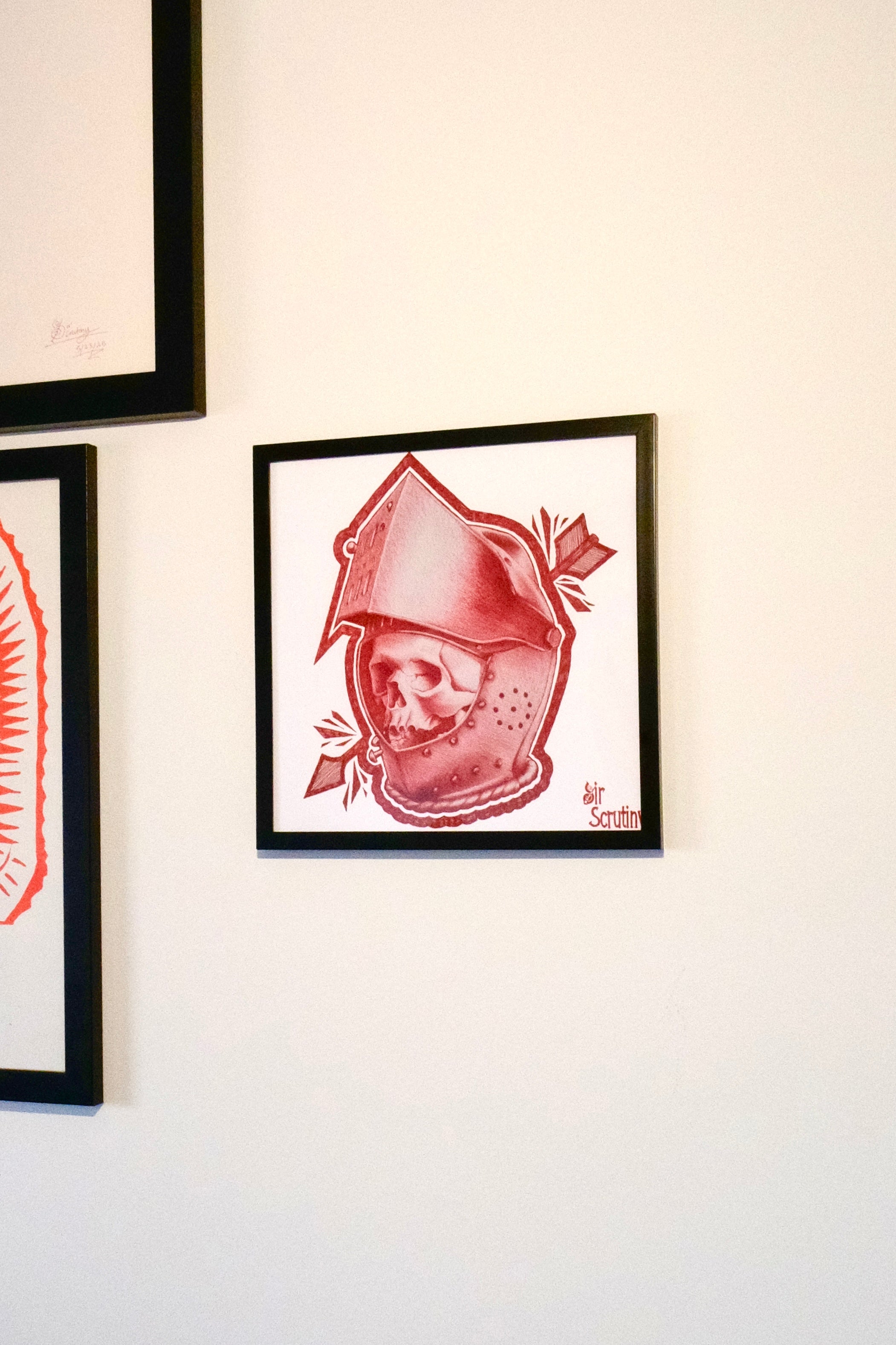 Gallery Quality Print "Skull Knight V.2"