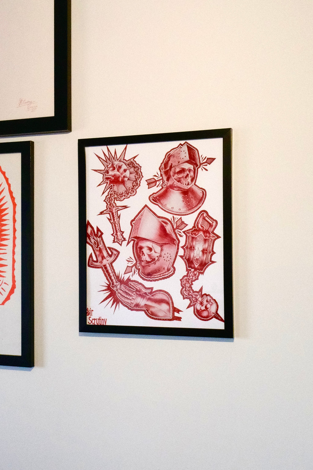 Gallery Quality Print "Dark Fantasy Flash Sheet"