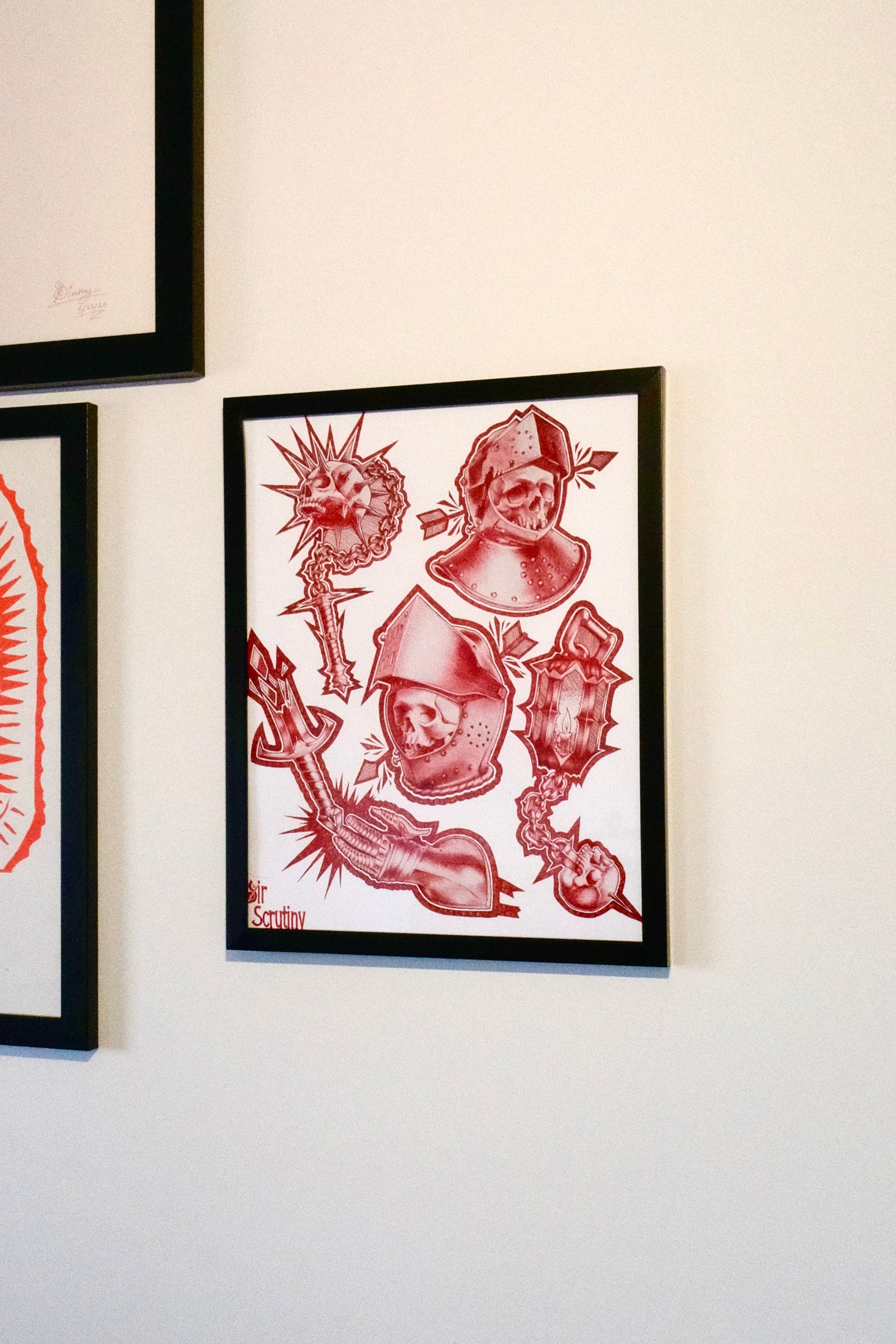 Gallery Quality Print "Dark Fantasy Flash Sheet"